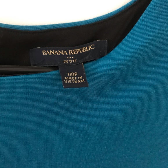 Banana Republic blue dress size 00P like new - Picture 3 of 3